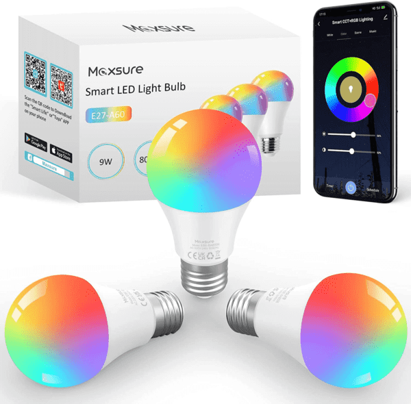 Maxsure Bluetooth Glühbirne